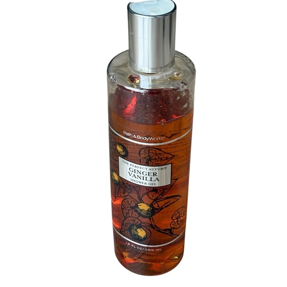 Bath & Body Works The Perfect Autumn Ginger Vanilla Shower Gel 12 oz - Picture 6 of 6